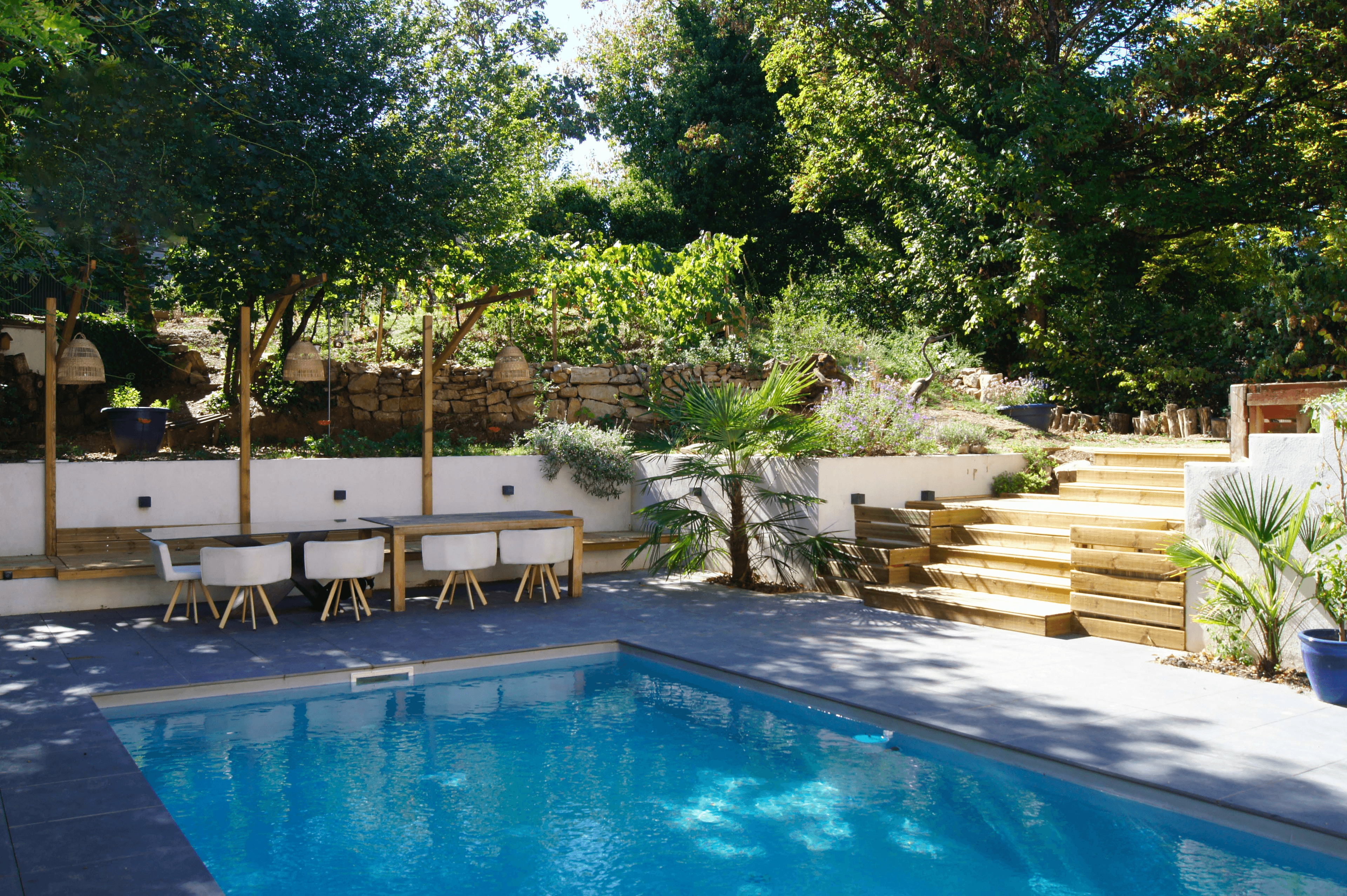 Extérieur d'un jardin